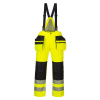 PORTWEST Kalhoty PW351 Hi-Vis s laclem, zimní, reflexní POR-PW351YBRM M Žlutá/černá