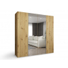 Skriňa Alicante 2 200x202x50 - dub artisan
