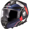 LS2 Helmets LS2 FF901 Advant X Ultra výklopná prilba, čierna matná/červená/modrá/biela, M (57/58)