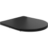 Mexen doska s pomalým zatváraním slim, duroplast, čierna mat - 39224085