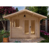 záhradný domček, záhradná chata, domček na náradie, drevený domček