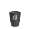 Zvieracia urna Elegance Paw - Čierna 0,5l