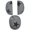Dooky chránič pásu Universal Pads Grey Stars