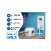 Predlžovací Kábel lamelový Viking VACCUBEPD 1,8 m 4 zásuvky 230V 2x USB 1x USB-C