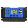 PWM SOLÁRNY REGULÁTOR NABÍJANIA 60A 12V 24V AUTOMATICKÝ LCD USB