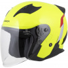 CASSIDA prilba Reflex 2.0 Safety 2026, žltá fluo/červená/sivá/strieborná reflexná, veľkosť M