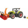 Auto Bruder 03017 Traktor Claas Axion 950 se sněžnou frézou a řetězy (03017)