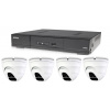 Kamerový set 1x AVTECH DVR DGD1005AV a 4x 5MPx Dome kamera AVTECH DGC5205TSE + 2x napájací zdroj ZADARMO!