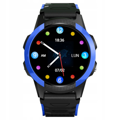 Detské inteligentné hodinky Garett Kids Focus 4G RT modrá