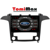 TomiMax Ford S-Max Android 14 autorádio s WIFI, GPS, USB, BT HW výbava: 8 Core 8GB+256GB HIGH