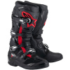 Topánky TECH 7, ALPINESTARS (čierna/červená fluo, veľ. 40,5)