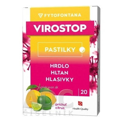 Fytofontana Virostop pastilky citrus 20 ks