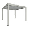 Biohort B489330 3,5x3,5 - 367,5 x 367,5 cm, kremeňovo sivá /strieborná metalická (lamely)