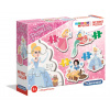 Clementoni Disney Princess Princezny 3+6+9+12 dielov