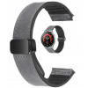 ŠEDÝ MAGNETICKÝ REMIENOK 18 MM NA HODINKY HUAWEI FOSIIL GARMIN