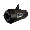 GPR Koncovka výfuku Slip-on GPR PENTAROAD VO.5.1.CAT.PE.BL Matte Black including removable db killer, link pipe and catalyst