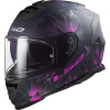 LS2 FF800 STORM BURST MATT BLACK PINK