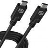 AKASA kabel USB-C 40Gbps, 8K@60Hz, 240W PD AK-CBUB67-10BK