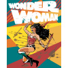 ZUTY Maľovanie podľa čísel - WONDER WOMAN A ŠÍPY PLAGÁT Rámovanie: vypnuté plátno na rám, Rozmer: 40x50 cm