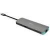 Replikátor portov i-tec USB-C Metal Nano Docking Station 4K HDMI LAN, Power Delivery 100W (C31NANODOCKLANPD)
