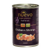 NUEVO - Konzerva NUEVO CAT Adult Chicken & Shrimps 400 g