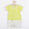 Dojčenský letný bavlnený overal New Baby Summertime chlapec zelená