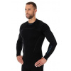 Termo tričko BRUBECK LS13040 black - 2XL
