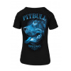 PitBull West Coast dámske tričko Midnight black Farba: čierna, Veľkosti dámske: M