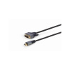 Gembird kábel HDMI (AM) na DVI (M), 4K, Premium Series, 1.8 m, čierny CC-HDMI-DVI-4K-6