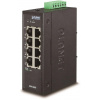 Planét ISW-800T, 8x 10/100Base-TX, ESD, DIN, IP30, -40~75°C