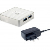 Conceptronic HUBBIES03W hub USB 3.2 Gen 1 (3.1 Gen 1) Micro-B 5000 Mbit/s Biela (HUBBIES03W)