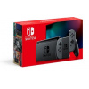 Nintendo Switch console with grey Joy-Con