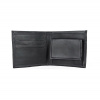 Pánska jednoduchá peňaženka z pravej kože 8762, čierna (V8762CIERNA)