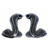 Cobra Shelby GT500 Ford Mustang Znak COBRA (Cobra Shelby GT500 Ford Mustang Kobra Emblem)