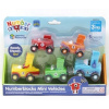 Learning Resources Numberblocks Mini Vozidlá Sada, 5 Autíčok, Numberblocks