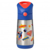 b.box Termofľaša so slamkou 350 ml - Superman | b.box