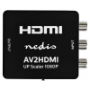 NEDIS převodník smíšeného videa na HDMI/ 3x RCA/ černý VCON3456AT
