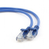 Patch kábel Gembird U/UTP 5e RJ45 / RJ45 1,5 m modrý PP12-1.5M/B