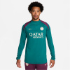 Nike Paris Saint-Germain Strike Drill Top 2024 2025 Adults Green M