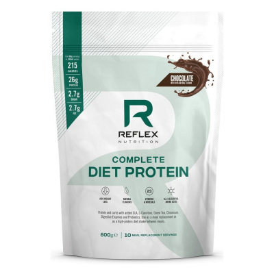 REFLEX NUTRITION Reflex Complete Diet Protein 600 g Príchuť: čokoláda