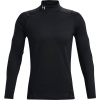 Pánske tričko Under Armour golf Cold Gear Fitted Mock čierne XL
