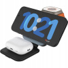 Bezdrôtová Nabíjačka Qi 3v1 15W, Fixed s MagSafe pre iPhone, Apple Watch