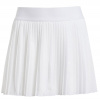 Dievčenské sukne Adidas Girls Club Tennis Climacool Pleated - Biely (164 cm)