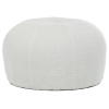 Autronic BONTEC Taburet, sivá, látka bouclé, AK-307 GREY2 Farba: Biela