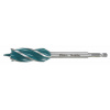 MAKITA E-26674 vrták do dřeva 22*165mm, čtyřbřitý, stopka šestihran 1/4