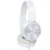 SONY sluchátka MDR-ZX310 bílé MDRZX310W.AE