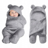 Detský spací vak - Baby spacák 43564 50 hnedá, šedá (Spací vak pre bábätká 43564 50 hnedý, sivý)