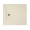 Duravit Sustano Sprchová vanička, 100x90 cm, DuraSolid, matná krémová 720274620000000