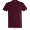 SOL's Collection Tričko Imperial, krátký rukáv COT25150037002-burgundy M Burgundová