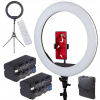 Lampa Ring plynulá regulácia 45 cm 2 batérie NP-770
